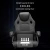 DualThunder Gaming Chairs, Home Office Desk Chairs Clearance, Comfortable Cheap Gaming Office Chairs, Computer Chairs Video Game Chairs, Gaming Chairs for Teens Gamer, Swivel Rolling Chairs, Black - Image 5