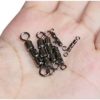 Laxygo 20pcs High Speed 3 Roller Swivels 3 Bead Rolling Chain Swivel 6 Sizes - Image 3