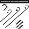 Keymall Barbershop Quartet Costume Accessory 6 Pieces for Circus Barker Roaring 1920's Vintage Halloween Dress Up Costume - Image 5