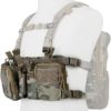 OAREA Tactical Chest Vest Rig Assault 500D Molle Multicam Tactical Vest with Multi-Pockets - Image 5