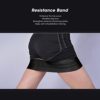 Resistance Bands, Elastic Stretching Band Portable Resistance Loop Band Workout Bands Non‑Slip for Exercise Your Arms Back Legs(black) - Image 3