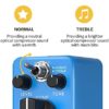 Donner Compressor Pedal & DPA-100 Guitar Pedal Power Supply Adapter 9V DC 1A Tip Negative 5 Way Daisy Chain Cables for Effect Pedal - Image 2