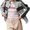 Running Track Jacket for Women Hoodless Full-zip Stand Collar Long Sleeve Sweatshirts Slim Fit Outdoor Recreation Coat - Image 2