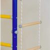 Fitness Kid Comet 1 Kids Indoor Home Fitness Playground,Swedish Wall Ladder for Kids and Children Room with Horizontal Bars, Swing, Rope, Hanging Ladder, Best Exerciser and Climbing Gym for Kids - Image 3