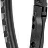 IEBUOBO Black Tactical Carabiner Keychain Hard Polymer Carabiners D Rings Light Weight Spring Snap Gear Clip Utility Hooks Backpack Hanging Buckle for Outdoor Travelling Camping Hiking Fishing 12 Pack - Image 3