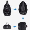 WATERFLY Packable Small Crossbody Sling Backpack Shoulder Chest Bag Daypack for Hiking Traveling - Image 6