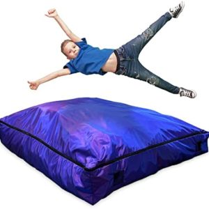 Foamma Crash Pad, Sensory Pad with Foam Blocks for Kids and Adults with Water-Resistant and Washable Cover