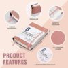 Men & Women 6 Months Fitness Diary Journal Workout Log Gym Record For Daily Exercise Tracking A5 Size Wellness Planner Easy to Use (BROWN), 5.6in*8.5in*1in - Image 2