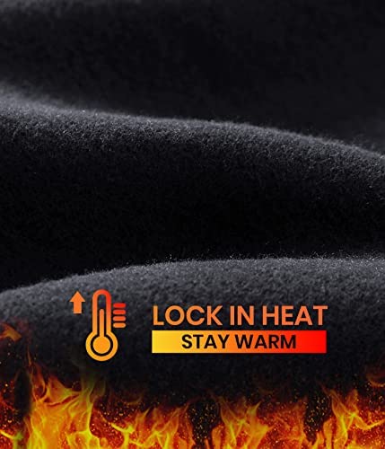 Ewedoos Fleece Lined Leggings with Pockets for Women - Thermal Warm Workout Winter Leggings for Women Yoga Pants for Women - Image 2