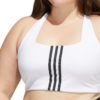 adidas Women's Training Medium Support Better 3-Stripes Bra - Image 4