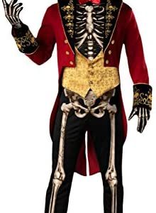 Fun World Skeleton Ringmaster Costume Men's
