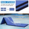 Folding Gymnastics Mat Tumbling Mats Gym Tumbling Mat for Gymnastics Skill Mat Indoor/Outdoor Aerobics Fitness Mat Exercise Mat with Carrying Handles Yoga Mat Kids Play Home Exercise - Image 5