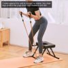 Eulbevoli Yoga Inversion Chair, Multiple Interlocking Structure Yoga Headstand Stool for Home Fitness Head Stand Trainer - Image 2