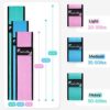TheFitLife Resistance Exercise Bands Set (150lbs) with Handles+ TheFitLife Workout Booty Bands Set for Home Gym, Stretching - Image 7