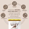 Designer Wellness Designer Whey Natural 100% Whey Protein Powder with Probiotics, Fiber, and Key B-Vitamins for Energy, Gluten-free, Non-GMO, Gourmet Chocolate 2 lb - Image 4