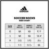 adidas Unisex-Adult Metro 5 Soccer Socks (1-pair) - Image 6