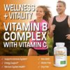 Bronson Vitamin B Complex with Vitamin C - Immune Health, Energy Support & Nervous System Support - Non-GMO, 250 Vegetarian Capsules - Image 3
