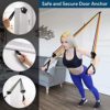 2pcs Gym Fitness Resistance Bands Door Anchor, Foam Door Anchor for Yoga Pilates Fitness Bands - Image 2