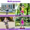 Kids Knee Pads Elbow Pads Wrist Guards, Youth Protective Gear Set, Toddler Knee Pads and Elbow Pads Set for Girls Boys Sports Roller Skates Cycling Skateboard BMX Bike Inline Skatings Scooter Riding - Image 3