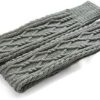 Pareberry Women's Winter Soft Over the Knee High Cable Boot Socks Knit Long Leg Warmers - Image 4
