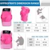Kids/Youth Knee Pad Elbow Pads Guards for Boys Girls 2-14 Year Old Kids Protective Gear Set for Skating Cycling Bike Rollerblading Scooter - Image 3