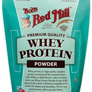 Bob's Red Mill Whey Protein Powder 12ounce Package May Vary, Red, unflavored, 12 Ounce
