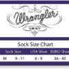 Wrangler Ladies Rayon Horse Shoe Pattern Knee High Boot Socks 3 Pair Pack - Image 3
