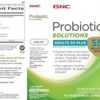 GNC Probiotic Solutions Adults | Customized Vegetarian Formula for Adults 50+, Supports Digestive and Immune Health | 30 Capsules - Image 3