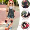 Kids/Youth Knee Pad Elbow Wrist Pads Guards Protective Gear Set for Roller Skates Cycling Bike Skateboard Inline Skatings Scooter Riding Sports,Suitable for Multiple Sports Outdoor Activities - Image 2