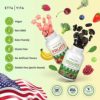 Fruits and Veggies Supplement - Fruits and Veggies Gummies (120 Chews), 9 Superfruits & 30 Veggies, Fruit & Herbs, Fruit and Vegetable Vitamins, Non-GMO, Pectin-Based, Gluten-Free, No More Capsules - Image 3