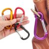 10 Pack 3'' Aluminum Spring Snap Hook Carabiner D Ring Carabiner Clip Camping Accessories Fishing Hiking Traveling and Keychain Craebuer - Image 7