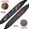 HUNTPAL 2 Point Non-swivel Slip On Camo Shotgun Sling with Thumb Loop, Comfortable Neoprene Anti-slip Universal Heavy Duty Airgun Airsoft Gun Rifle Crossbow Sling Camouflage Strap with Length Adjuster - Image 3