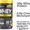 Cellucor Whey Sport Protein Powder Vanilla | Post Workout Recovery Drink with Whey Protein Isolate, Creatine & Glutamine | 18 Servings - Image 3