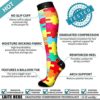 Compression Socks For Women& Men circulation(8 Pairs),Socks-Best for Running,Sports,Hiking,Flight travel,Pregnancy - Image 5