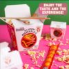 Raindrops Gummy Candy Noodles Takeout Box with 6 Kinds of Candies - Yummy Shrimp, Egg, Vegetables and Toppings Made from Gummies, Ropes and Marshmallows - Fun and Unique Candy Gifts (1 Box) - Image 5