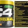 C4 Sport Pre Workout Powder - Pre Workout Energy with 3g Creatine Monohydrate + 135mg Caffeine and Beta-Alanine Performance Blend - NSF Certified for Sport | 25 Servings - Image 2