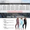 Women Hoodies Sweatsuit Athletic Zip Up Hoodies and Sweatpants 2 Piece Jogging Suit Cotton Outfits Clothes with Pocket - Image 6
