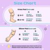 Kids Knee Pads Elbow Pad Guards Set for for Multi Sports Roller Skates Skateboarding Mountain Inline Biking BMX Roller Skating Cycling Bicycle Scooter Rock Climbing, Wrist Guards for Multi-Sports Outdoor - Image 5
