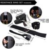 TheFitLife Resistance Exercise Bands Set (110lbs) with Handles+ TheFitLife Workout Booty Bands Set for Home Gym, Stretching - Image 5
