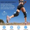 Volleyball Knee Pad for Women Men, Non-Slip and Thickening Anti-Collision Sports Protection Knee Pad, Elastic & Breathable Knee Brace Ideal for Dancing Football Running Hiking Basketball Cycling - Image 3