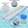 DOBESTS Inflatable Gymnastic Mat Air Track Tumbling Mat 10ft 13ft 16ft 20ft 4/8 Inch Thick Air Mat Tumble Track Air Barrel Gymnastics Roller with Electric Air Pump - Image 3