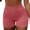 OQQ 3 Piece for Women Yoga Shorts Workout Athletic Seamless High Wasit Gym Leggings - Image 4