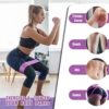 Resistance Bands for Working Out Exercise 3 Resistance Levels Equipment for Home,Elastic and Non-Slip Strength Bands for Women Training for Leg and Glute Squats - Image 2
