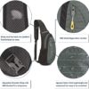 G4Free Sling Bags Men Shoulder Backpack Small Cross Body Chest Sling Backpack (Black-Grey) - Image 6
