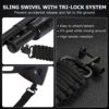 AOOK Paracord Sling with Swivels, Quick Adjustable Length Strap, 2-Point Sling for Hunting - Image 4