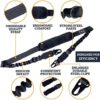 Antila - 2 Point Rifle Sling - Two Point Gun Sling for Rifle, Durable and Versatile - an Excellent Gun Strap for Rifle Full Metal w/Comfortable Padding + Bandana and 2 Skill Improvement eBooks - Image 3