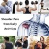 Wonder Care-Left Right Shoulder Immobilizer Arm Sling Elastic Brace for Clavicle Collar Bone Dislocation Subluxation Shoulder stabilizer Compression Brace After Rotator Cuff Surgery - Black-Size 6 - Image 7