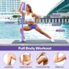 Resistance Bands Set with Reinforcing Rib: Sportneer Skin Friendly TPE Non-Latex Elastic Band with 3 Levels for Home Workout, Stretching, Yoga, Pilates and Physical Therapy, Beginner & Advanced Set - Image 5