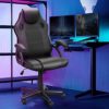 DualThunder Gaming Chairs, Home Office Desk Chairs Clearance, Comfortable Cheap Gaming Office Chairs, Computer Chairs Video Game Chairs, Gaming Chairs for Teens Gamer, Swivel Rolling Chairs, Black - Image 7