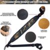 HUNTPAL 2 Point Non-swivel Slip On Camo Shotgun Sling with Thumb Loop, Comfortable Neoprene Anti-slip Universal Heavy Duty Airgun Airsoft Gun Rifle Crossbow Sling Camouflage Strap with Length Adjuster - Image 2